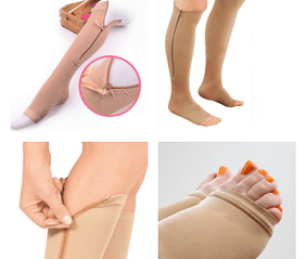 Therapy to compress varicose veins