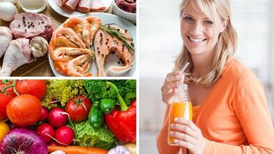 Nutritional adjustment in the treatment of varicose veins in the legs